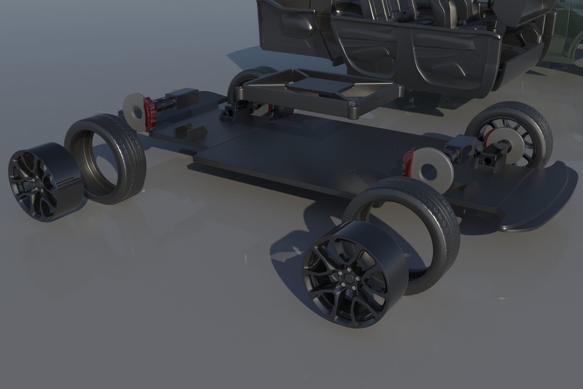 Dodge Durango SRT  3D print model_21