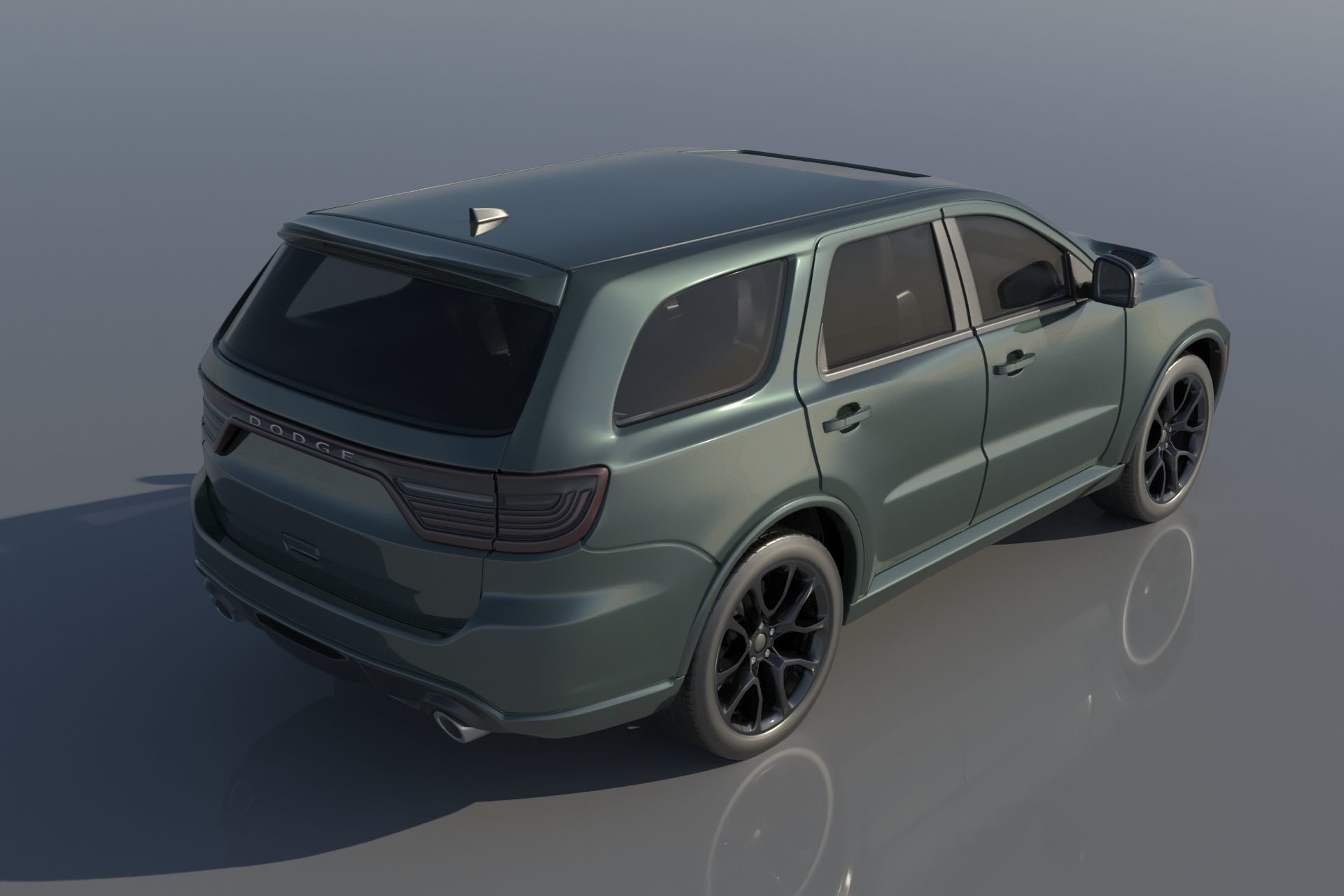 Dodge Durango SRT  3D print model_4