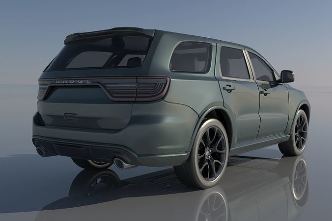 Dodge Durango SRT  3D print model 4