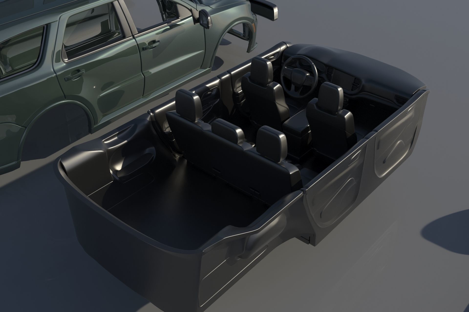 Dodge Durango SRT  3D print model_18