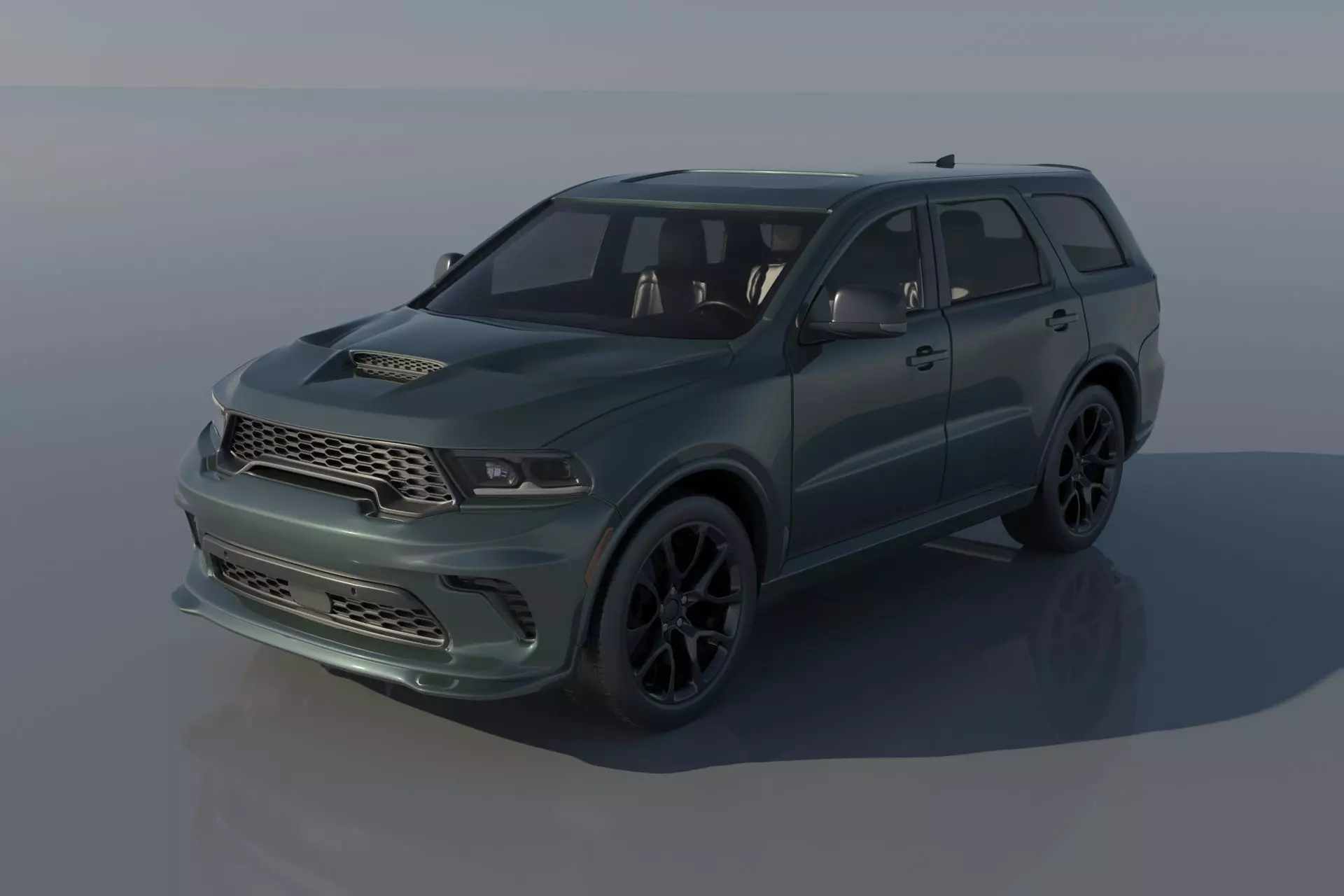 Dodge Durango SRT  3D print model_0