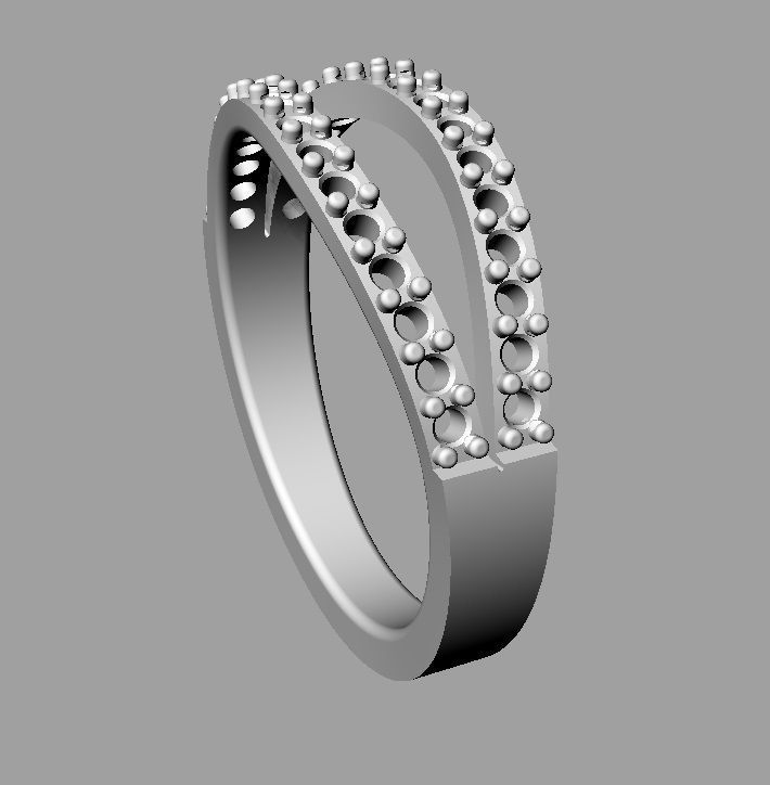 Diamond Ring 3D print model_22