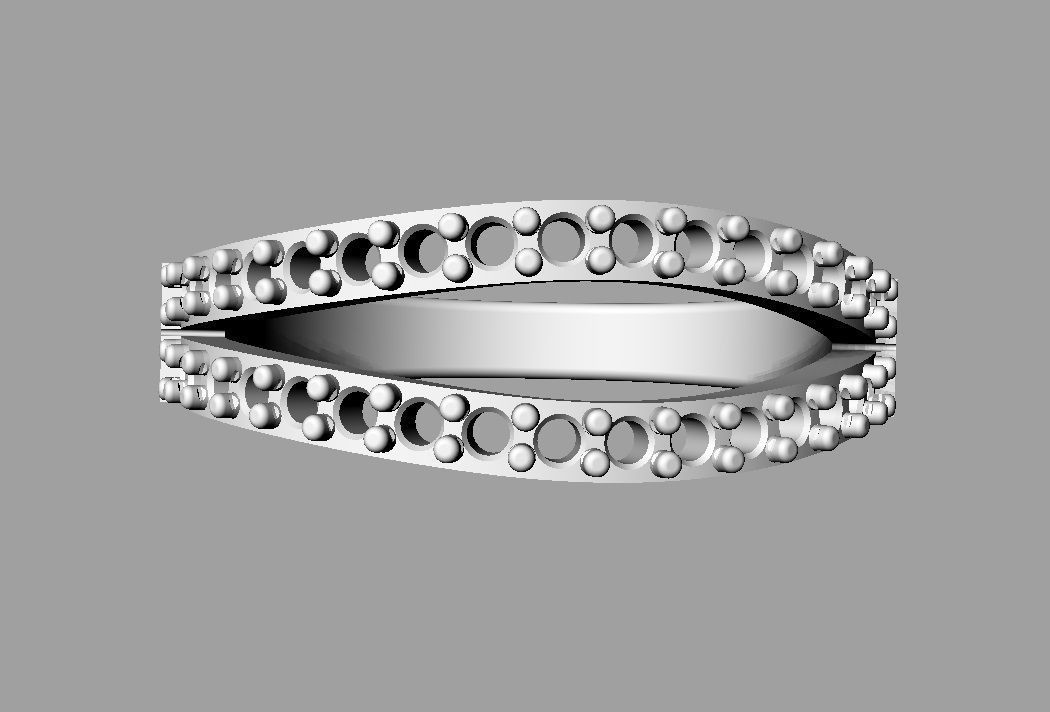 Diamond Ring 3D print model_23