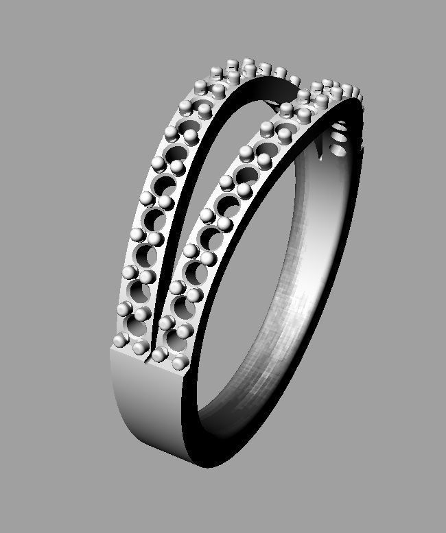 Diamond Ring 3D print model_21