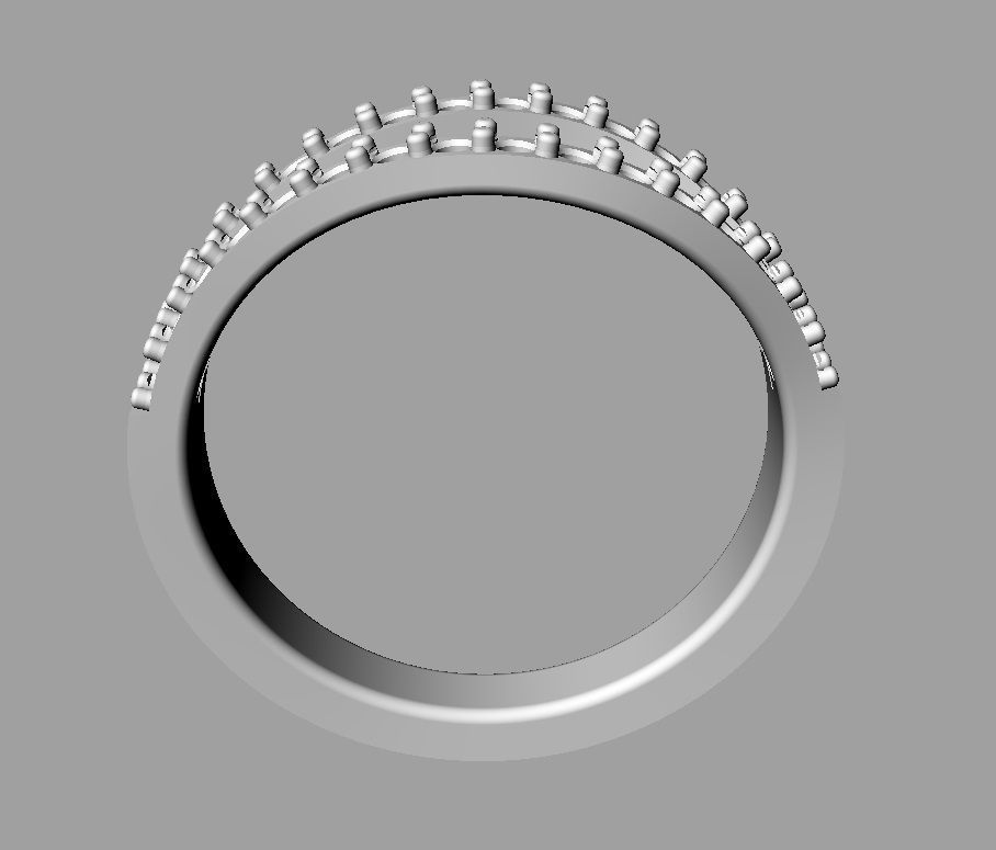 Diamond Ring 3D print model_20