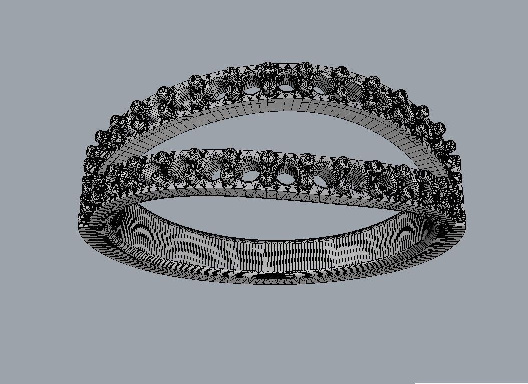 Diamond Ring 3D print model_14