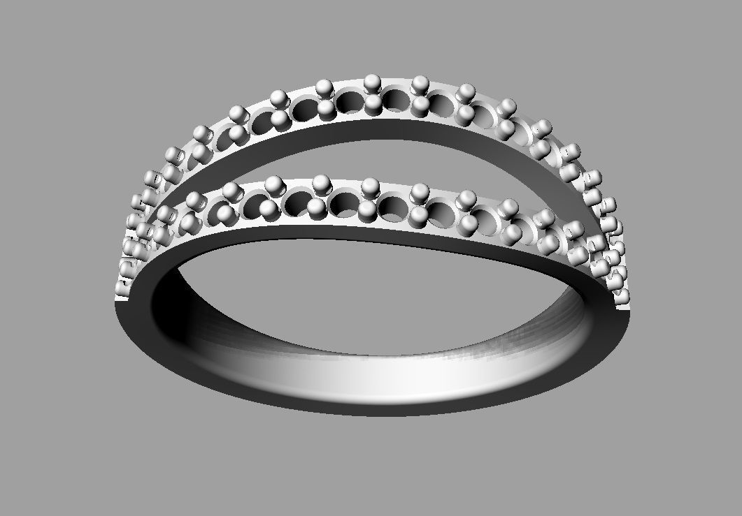 Diamond Ring 3D print model_17
