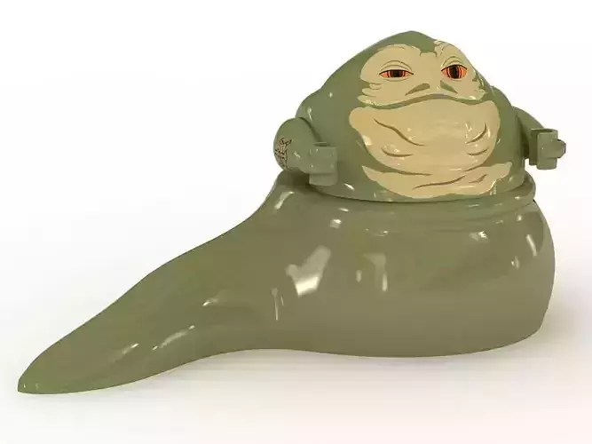 Jabba The Hutt - Tan Face 3D model
