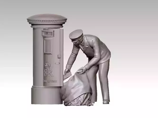 POSTMAN 3D print model