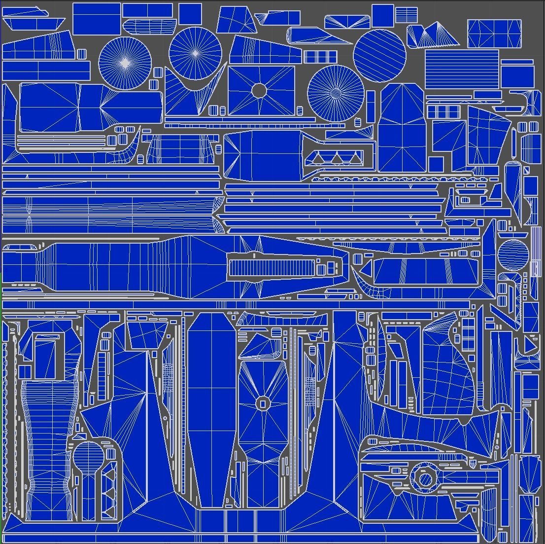 TTS Xceed sniper rifle Low-poly 3D model_19