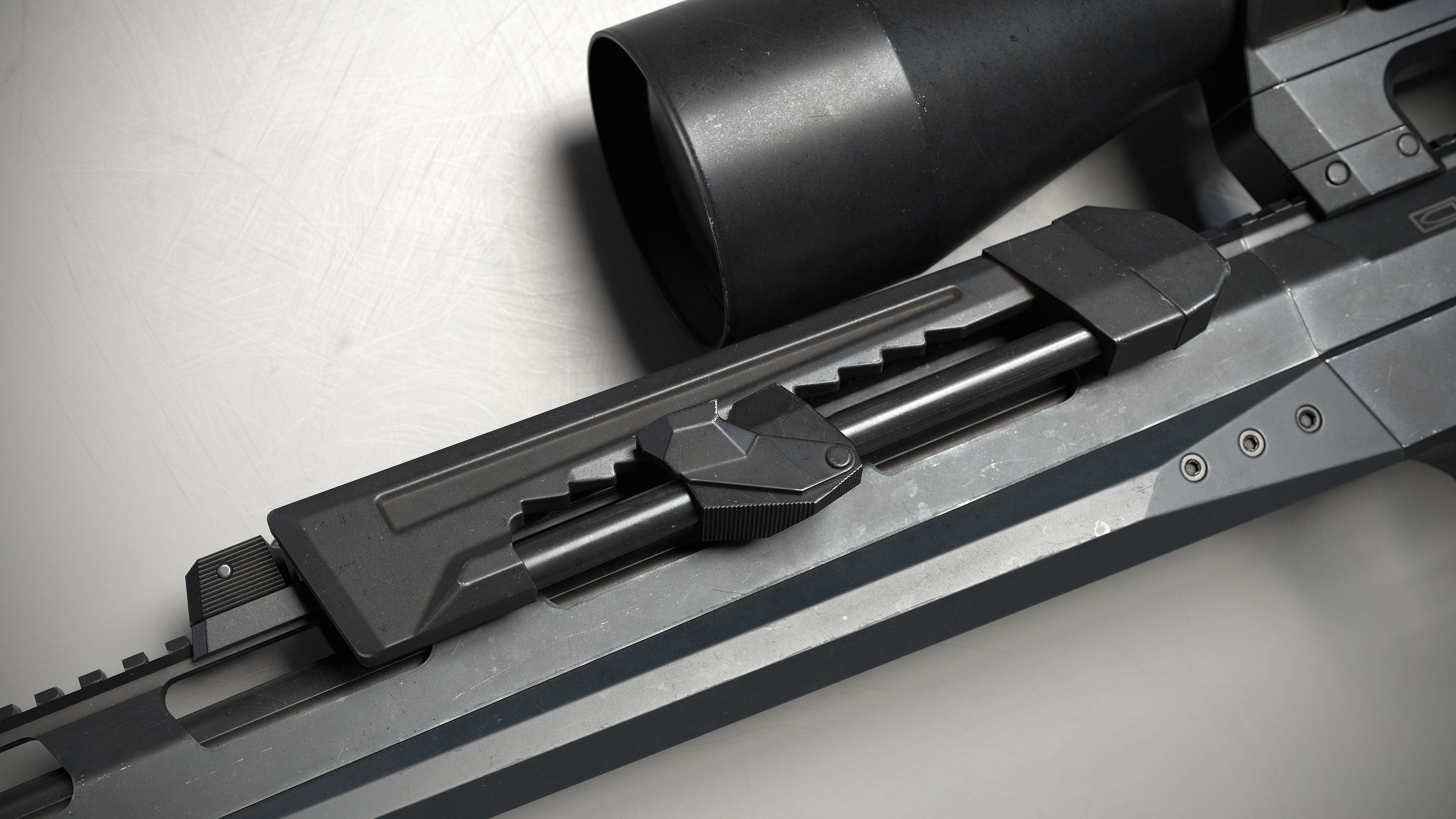 TTS Xceed sniper rifle Low-poly 3D model_8