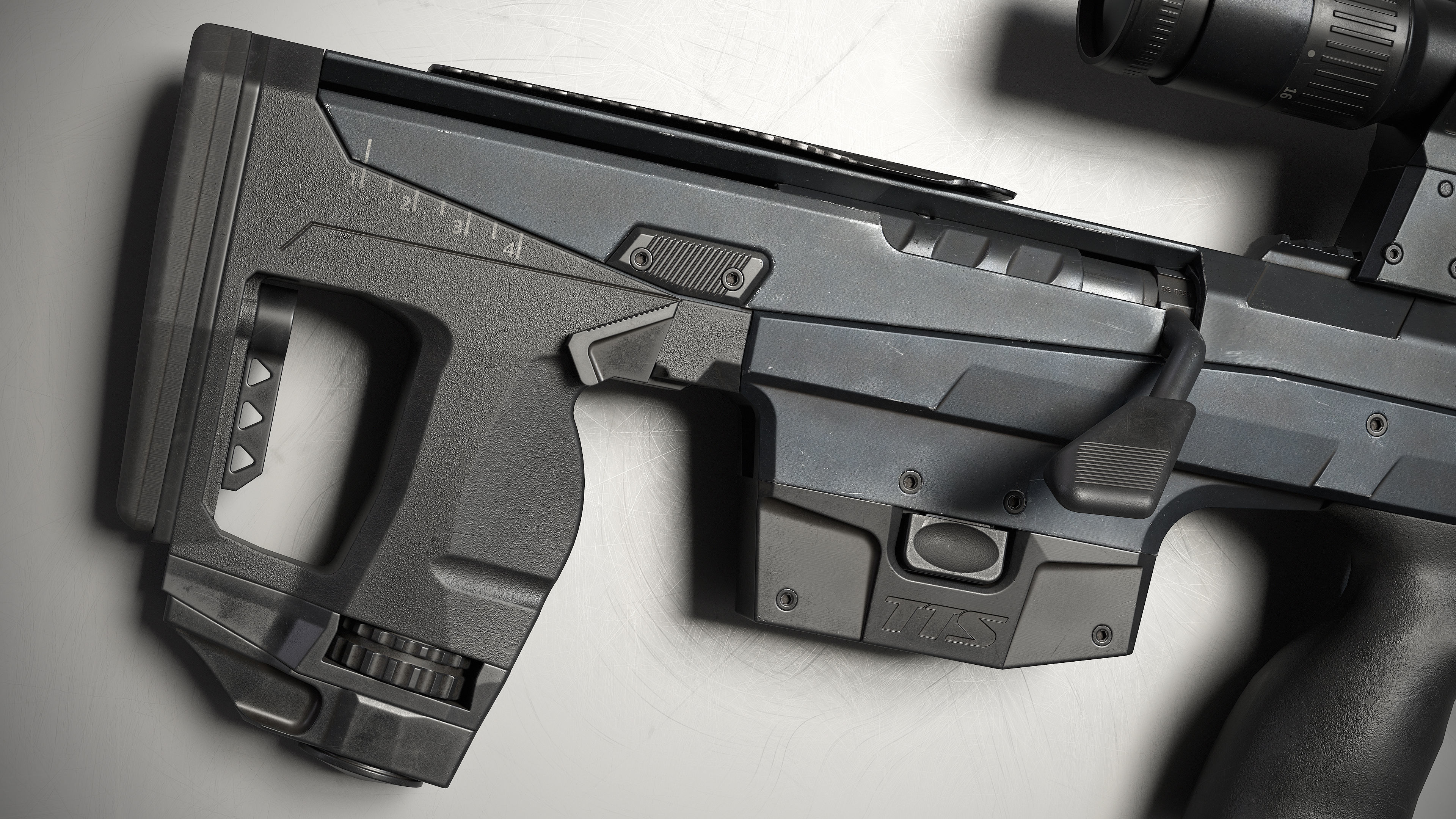 TTS Xceed sniper rifle Low-poly 3D model_5