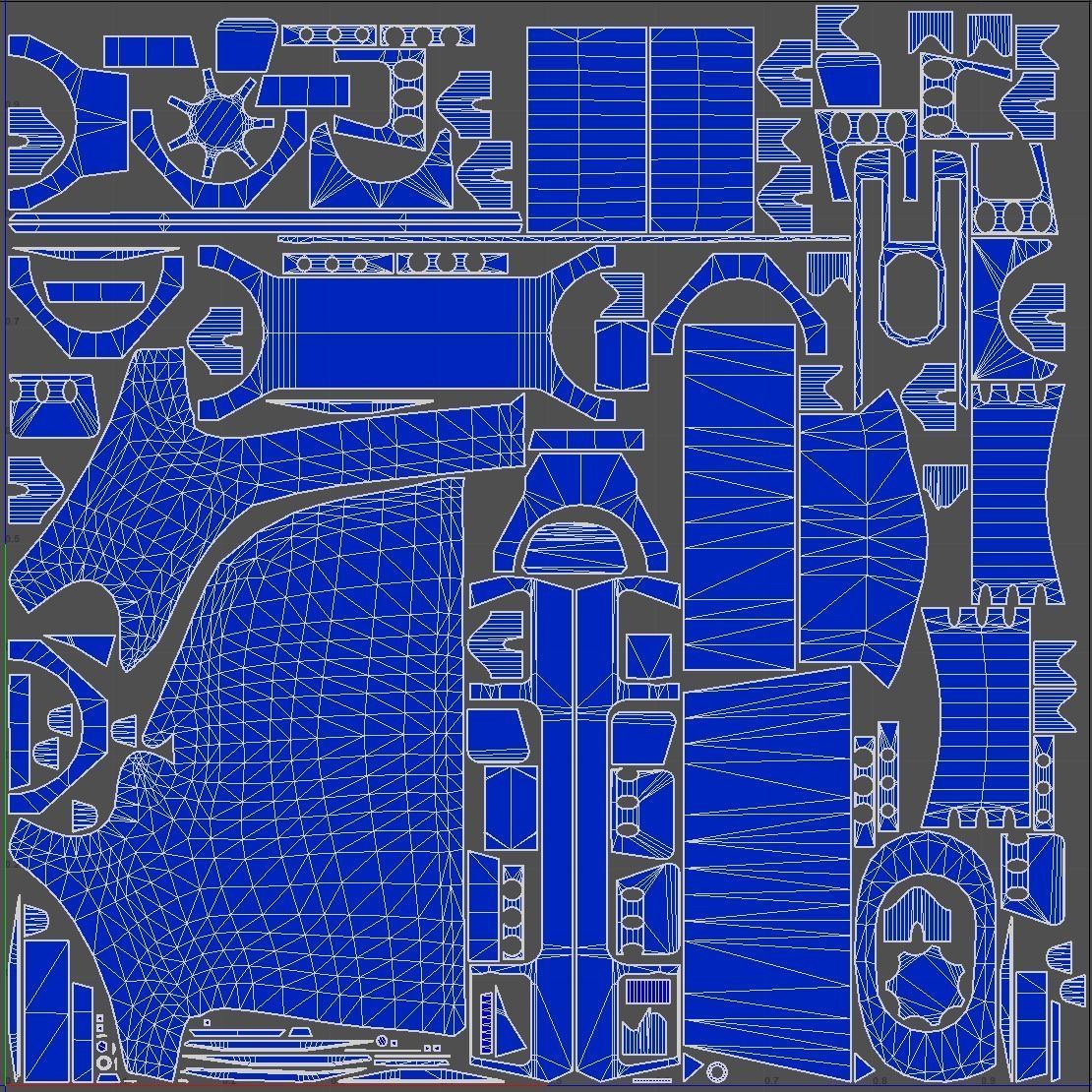 TTS Xceed sniper rifle Low-poly 3D model_16