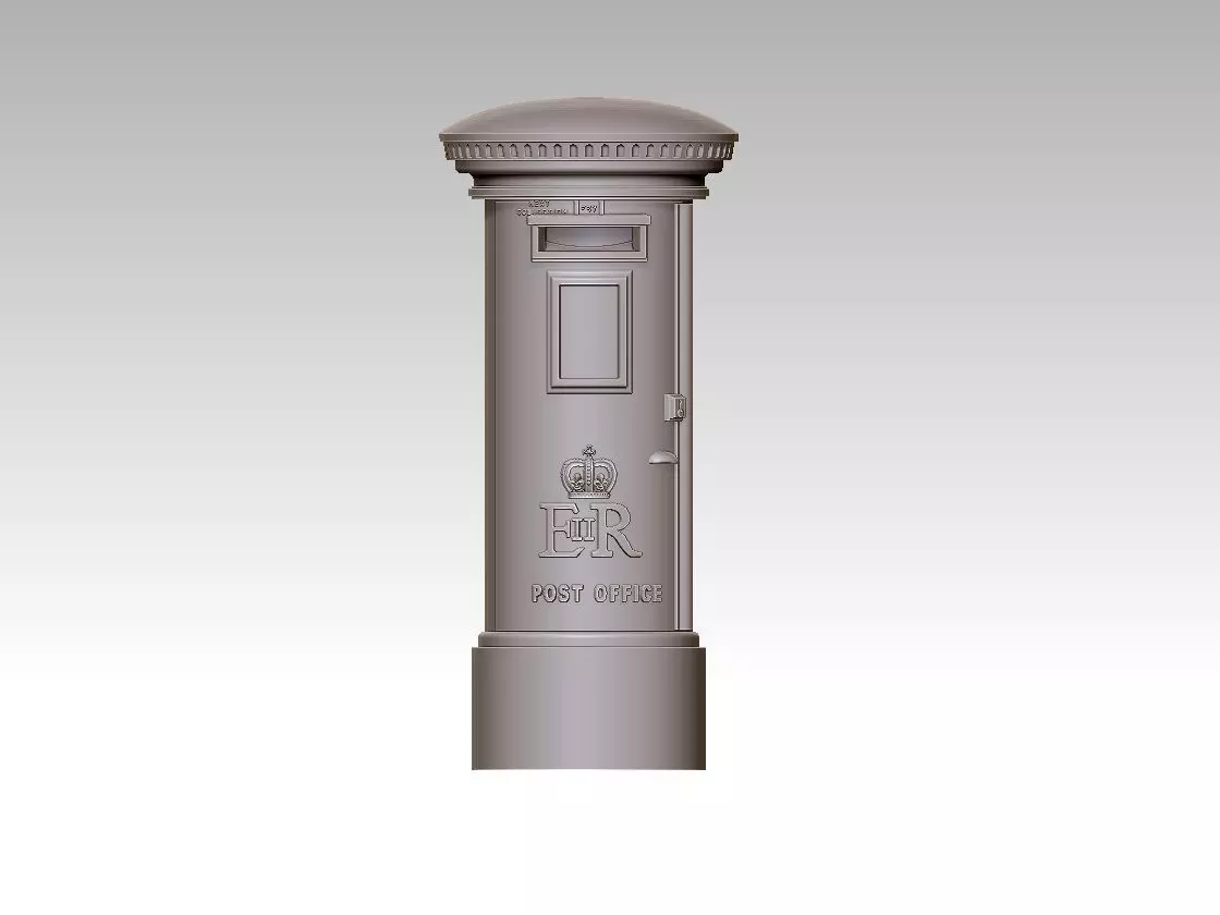 POST BOX 3D print model
