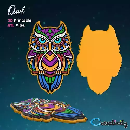 OWL 3D printable 3D print model