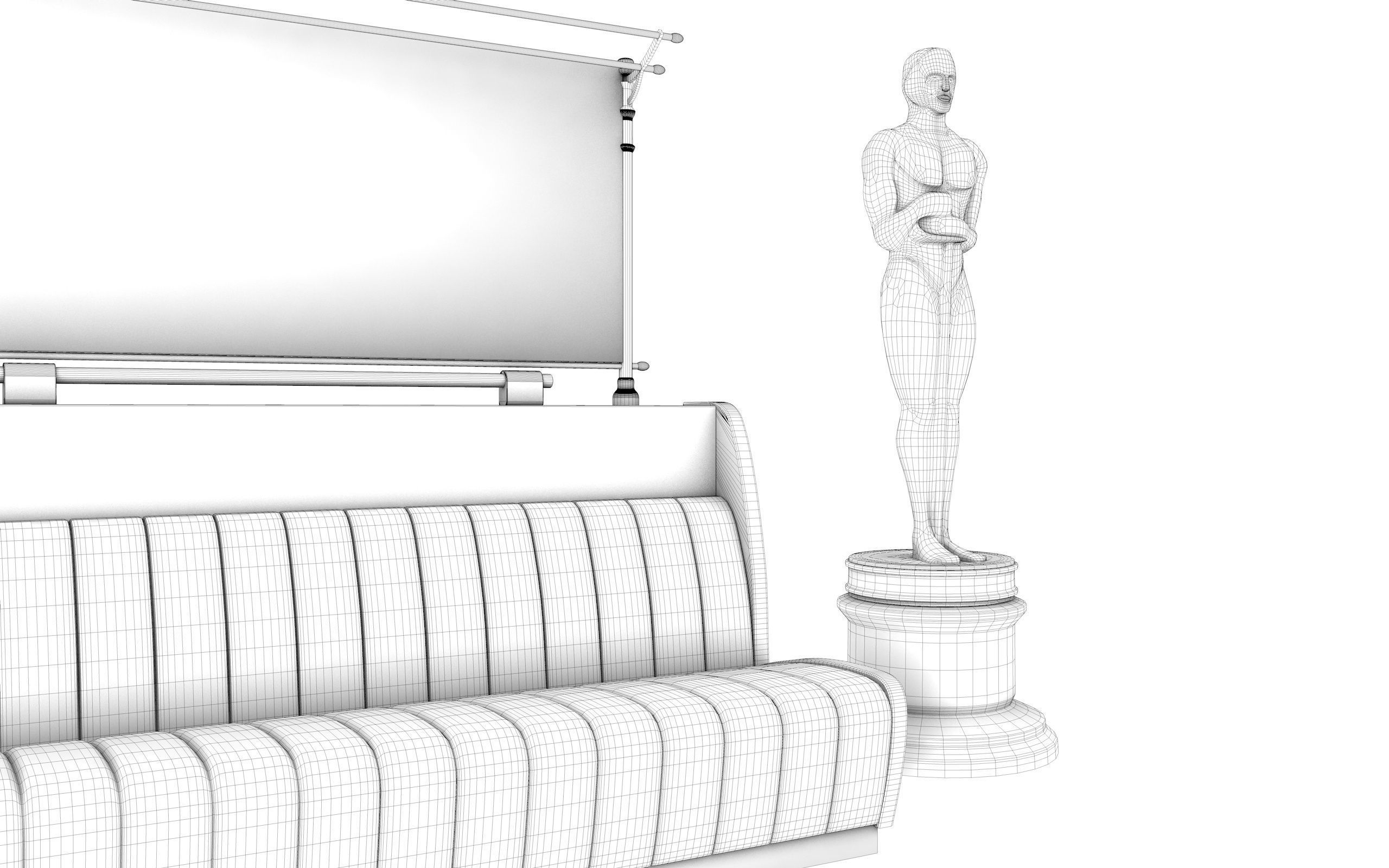 The Godfather SOFA 3D MODEL 3D model_17