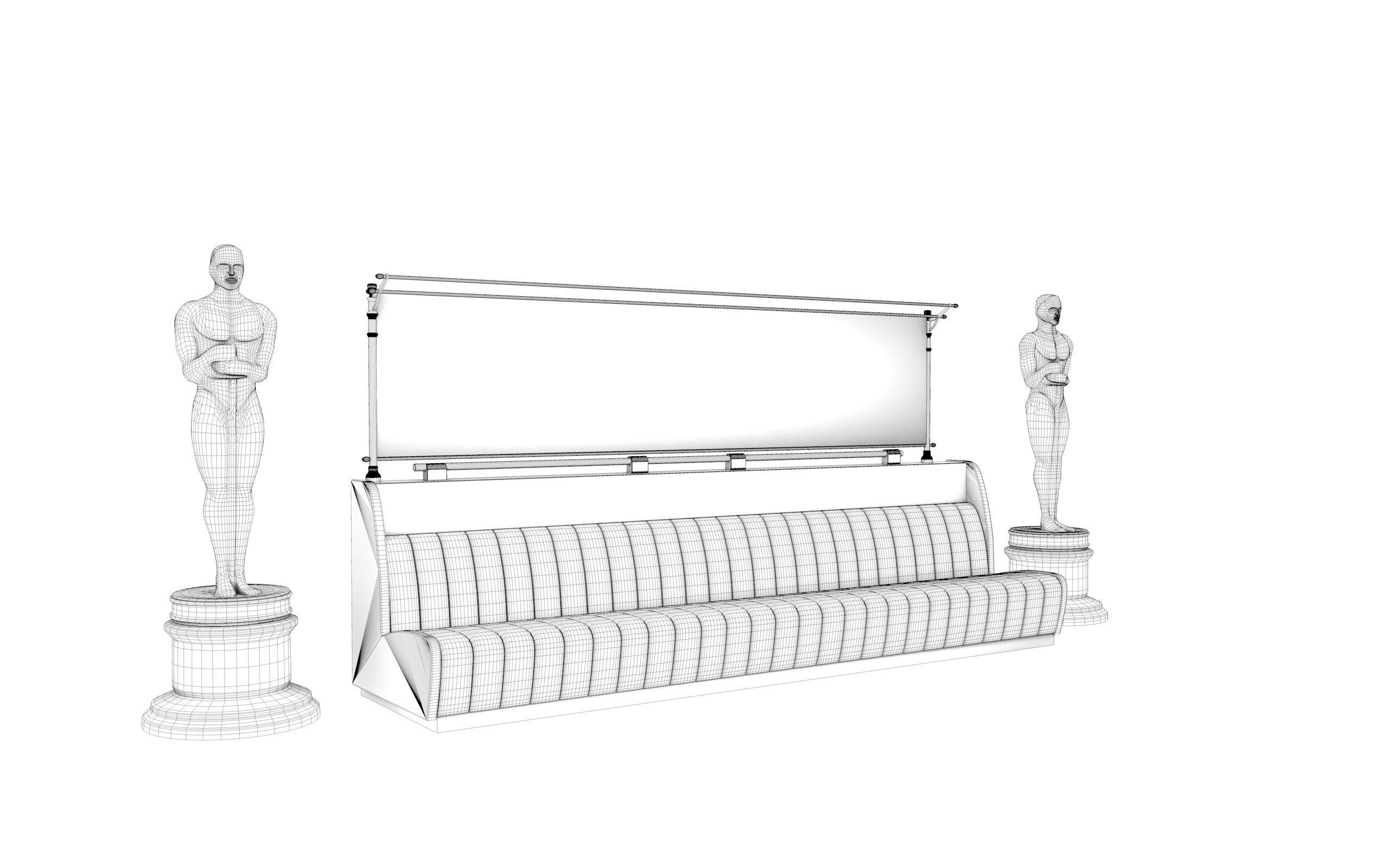 The Godfather SOFA 3D MODEL 3D model_16