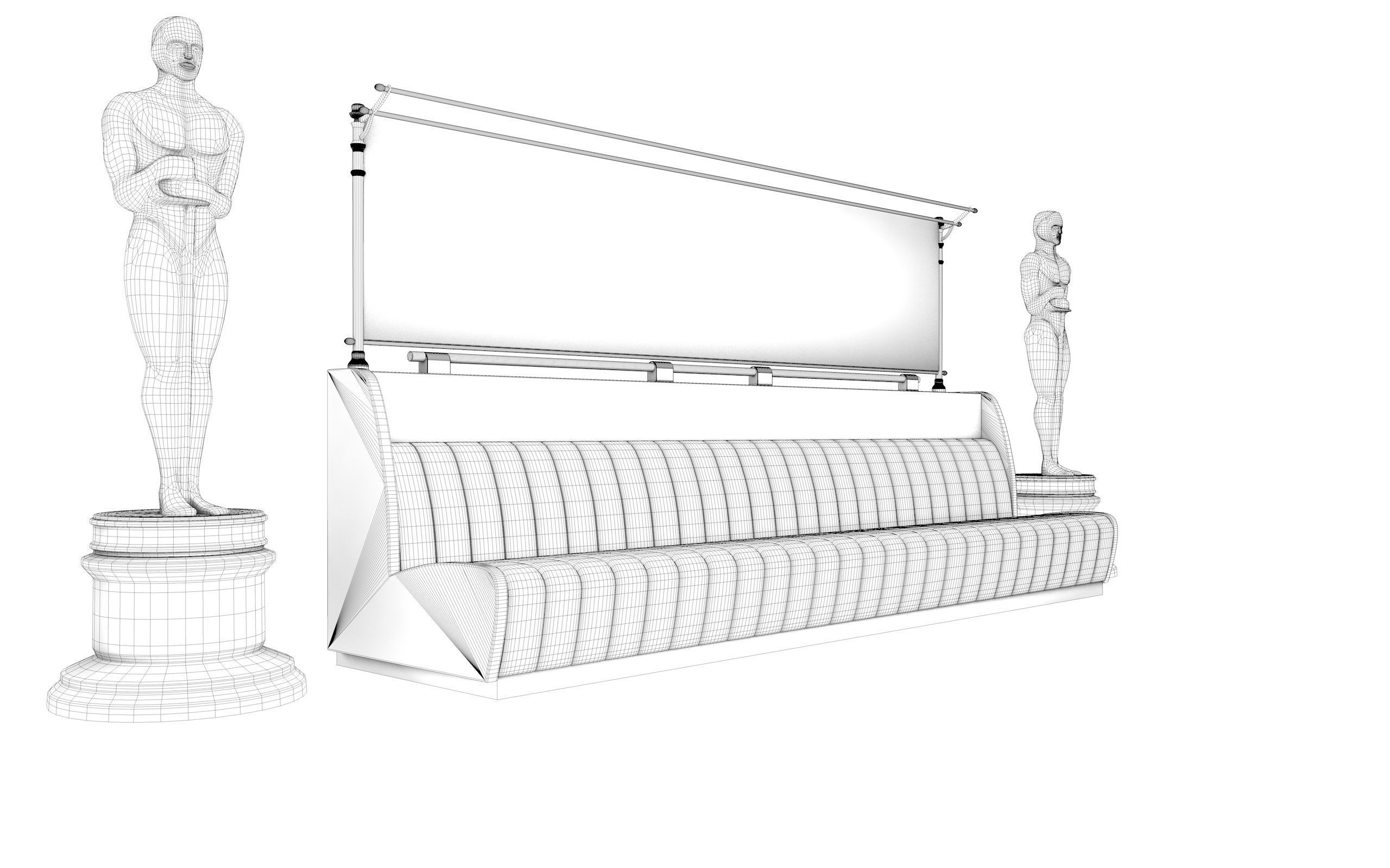 The Godfather SOFA 3D MODEL 3D model_12