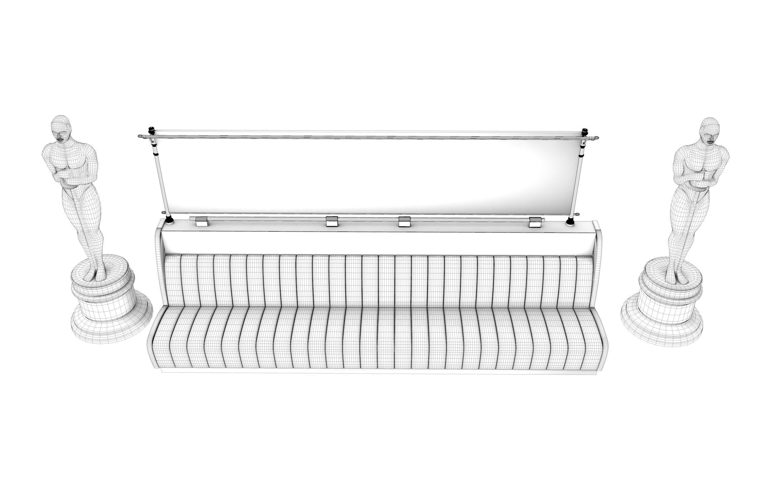 The Godfather SOFA 3D MODEL 3D model_13