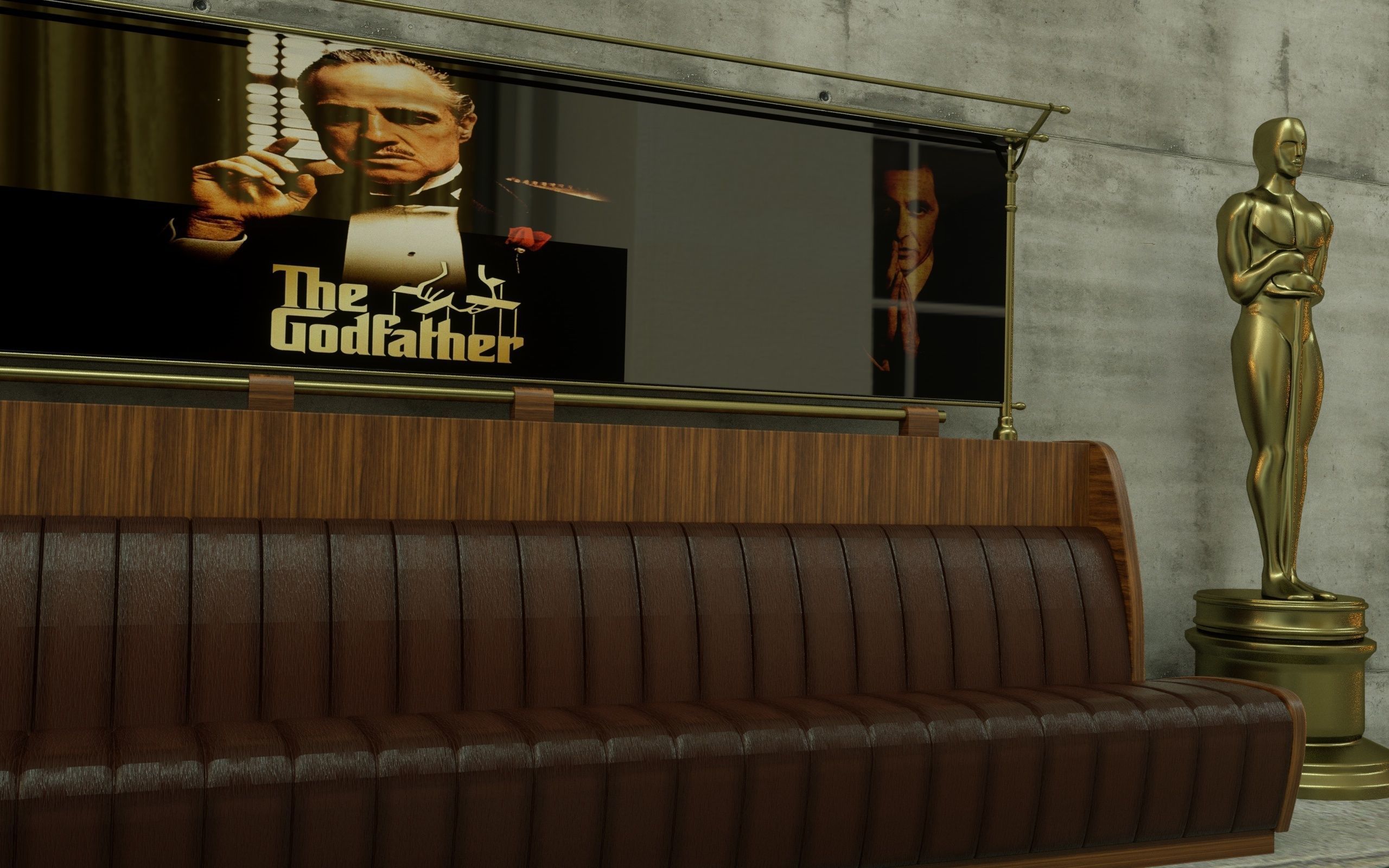 The Godfather SOFA 3D MODEL 3D model_6