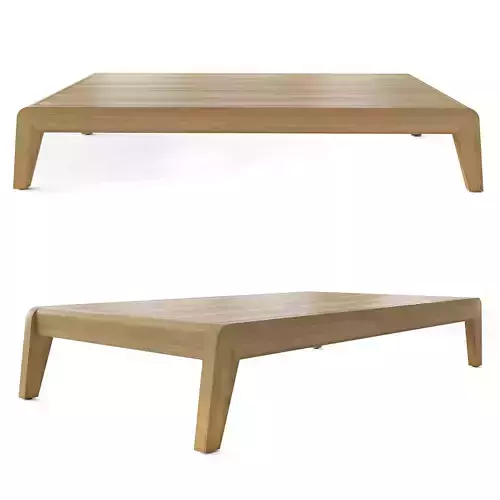 RH AVILA TEAK COFFEE TABLE 66