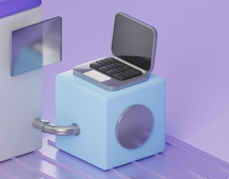 Science And Technology 3D model_1