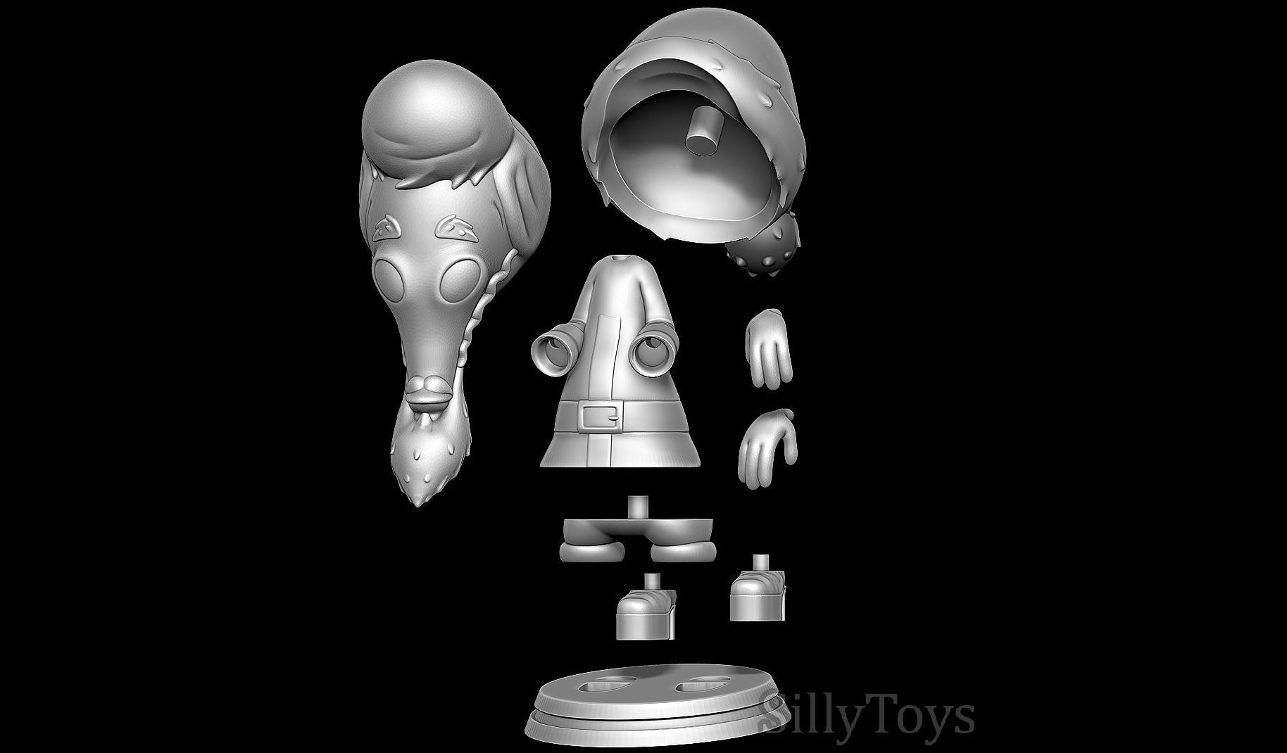 Schmanta Roger - American Dad 3D print model_6