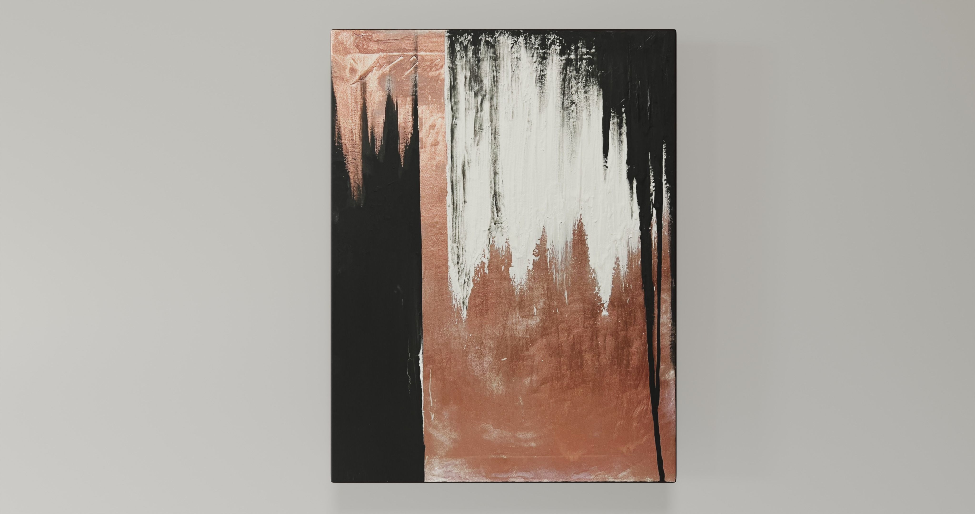 Decorative painting Abstraction Low-poly 3D model_1