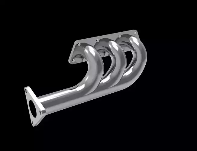 Exhaust manifold - CATIA