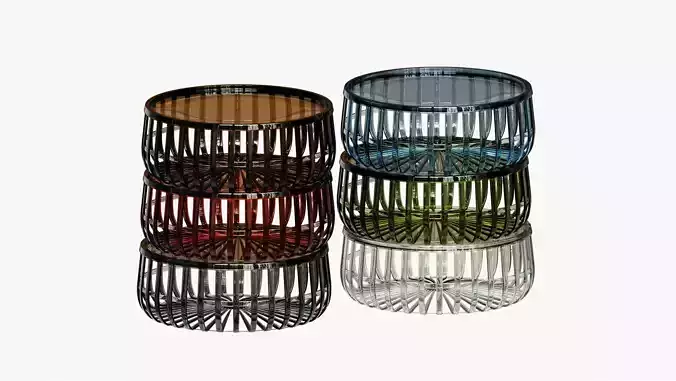 Panier Basket Storage by Ronan and Erwan Bouroullec for Kartell