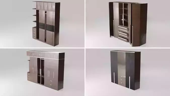 Modern closet wardrobe pack