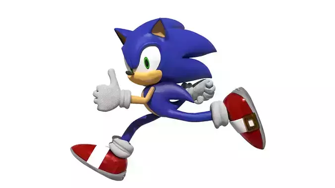 Sonic The Hedgehog 3D model