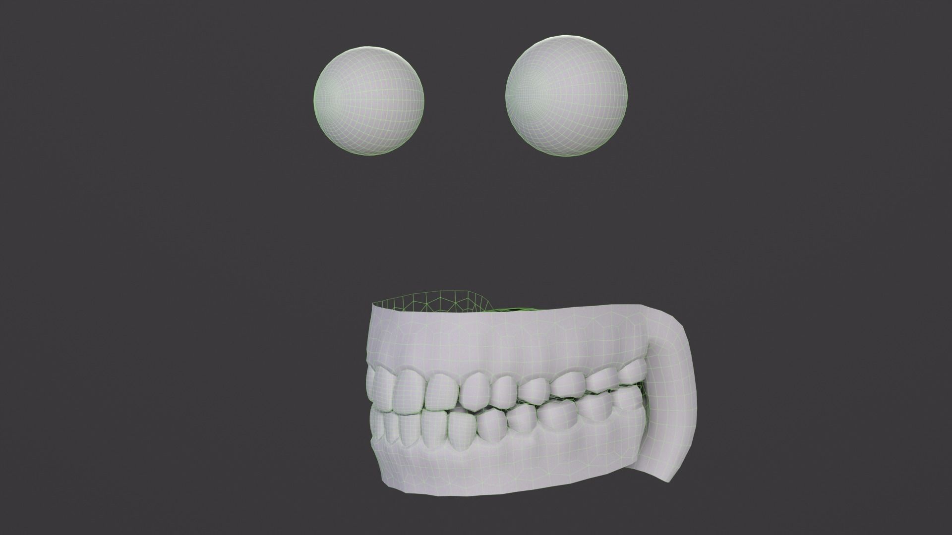 Human rigged low poly model Low-poly 3D model_6