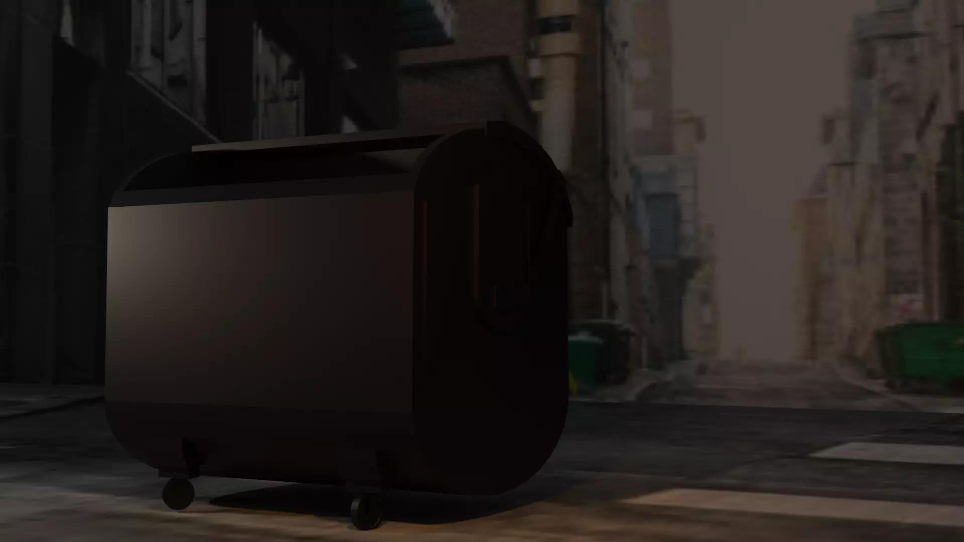 Trash can Free 3D model