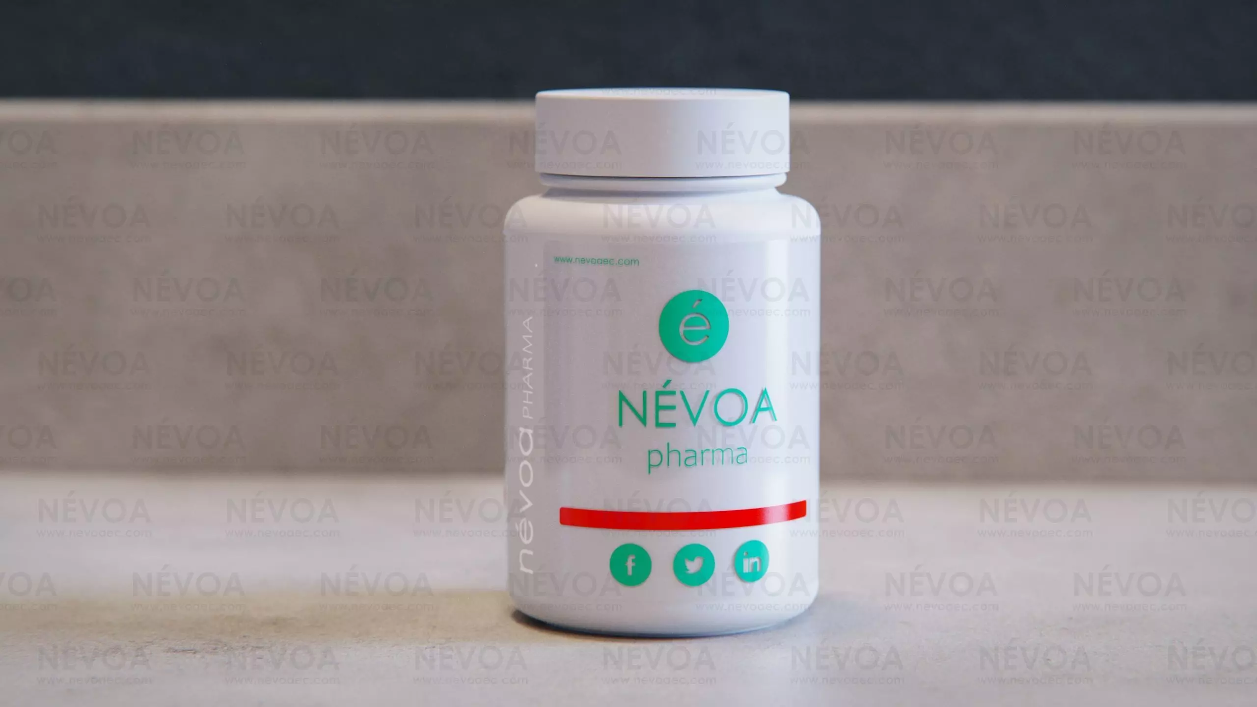 Jar for pills - Pharma series - 90 ml 3D model_0