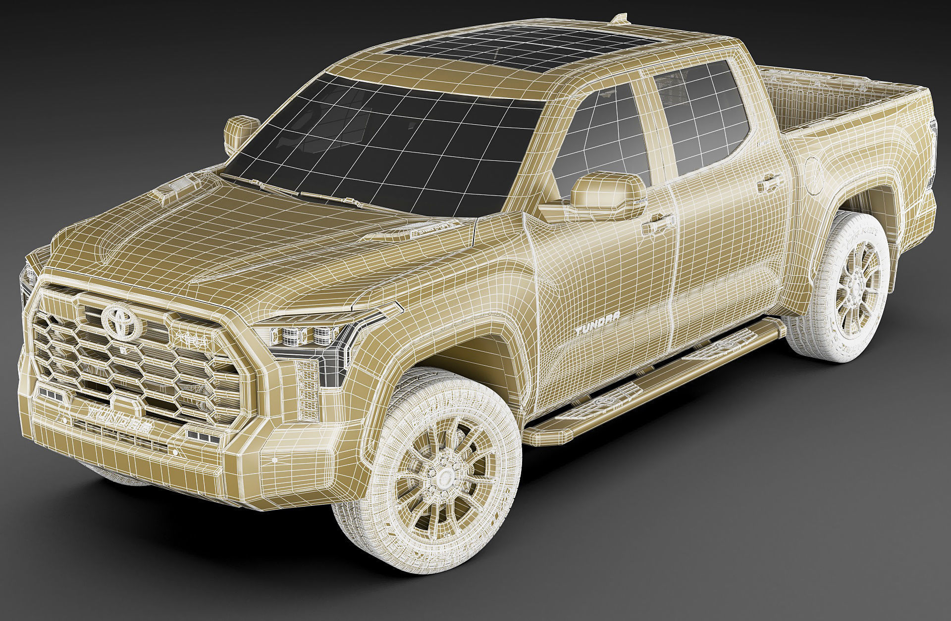 Toyota Tundra 2022 3D model_35