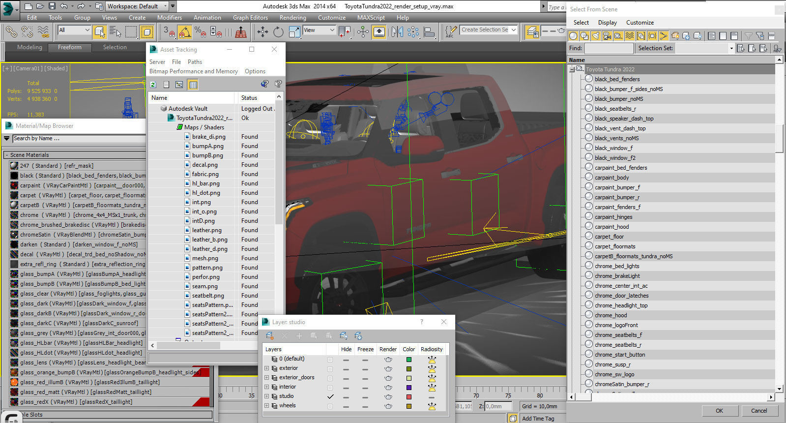 Toyota Tundra 2022 3D model_39