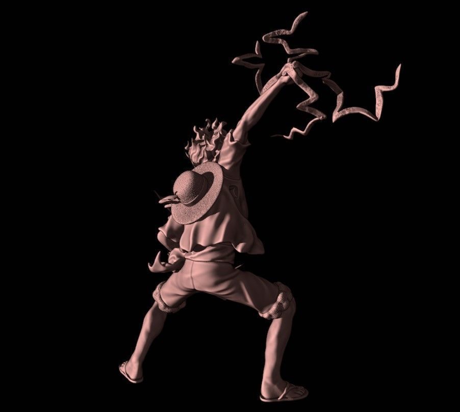 Luffy gear 5 - 3d printing 3D print model_8