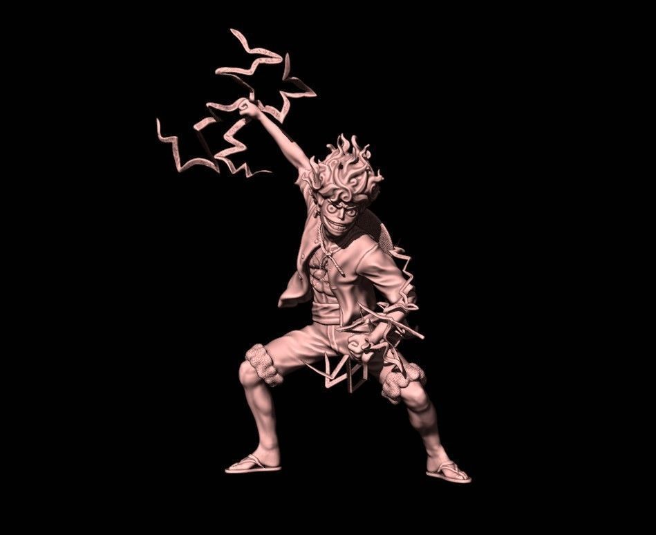 Luffy gear 5 - 3d printing 3D print model_6