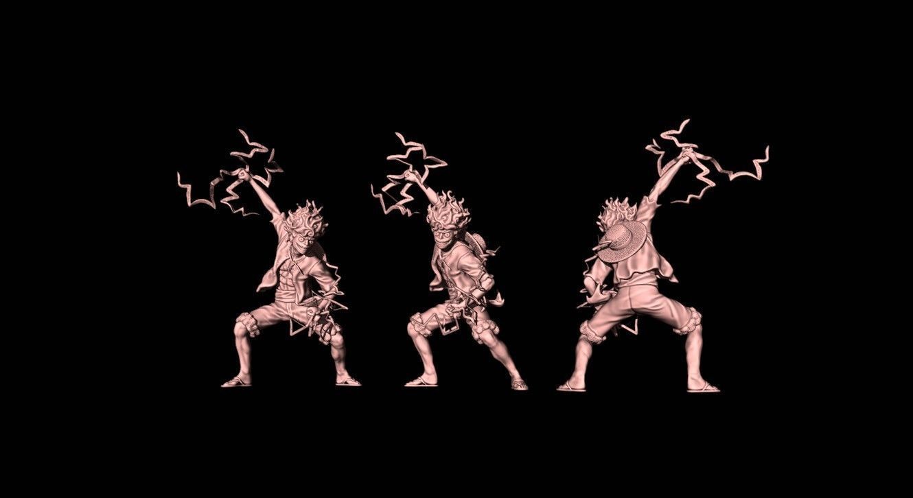 Luffy gear 5 - 3d printing 3D print model_3