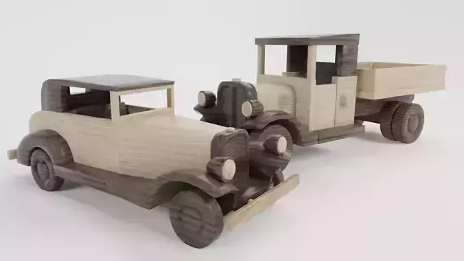 Wooden Toy Car Wooden Toy Truck