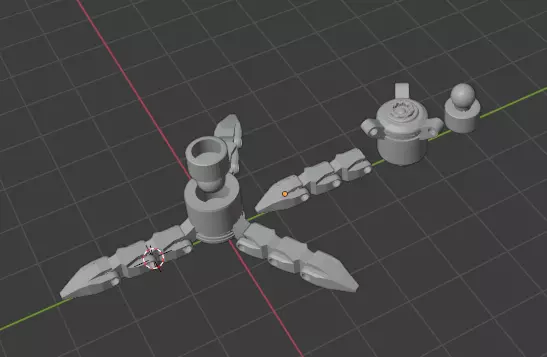 Custom Doc Ock Articulated CLaw Free 3D print model