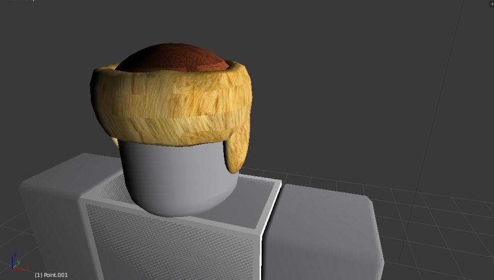 Roblox Hat Ushanka Model Free 3D model_1