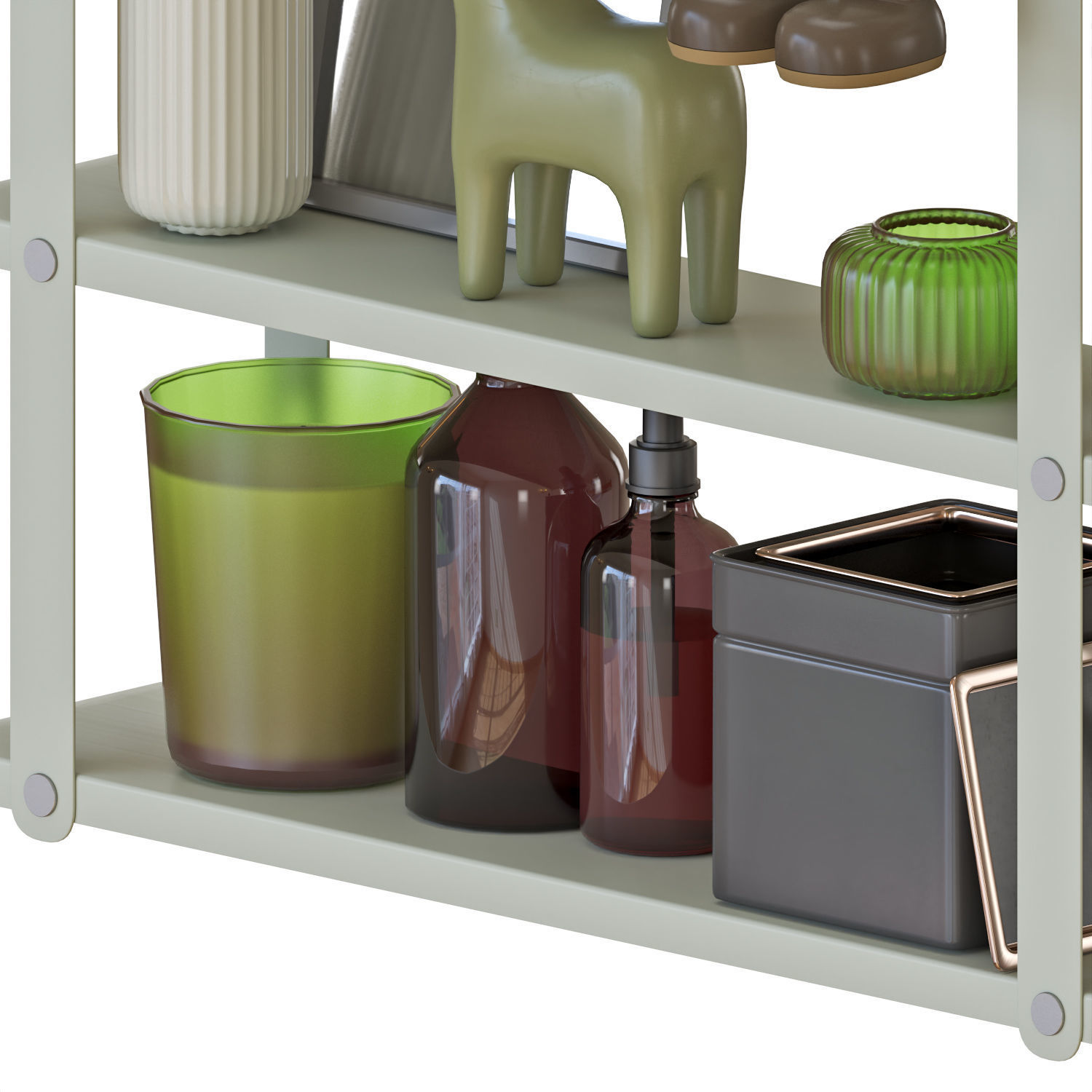 Hay Bacheca Shelf 3D model_2