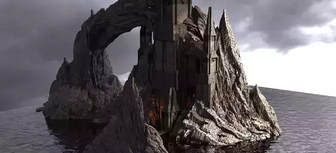 Fishing  Port Cliffs  Kit bash 