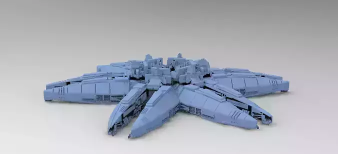 Star Flower Ship design 1