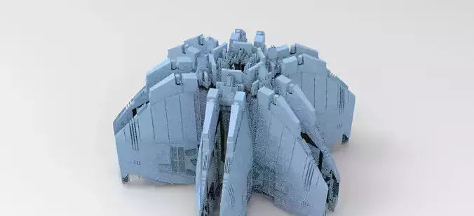 Star Flower Ship design 4