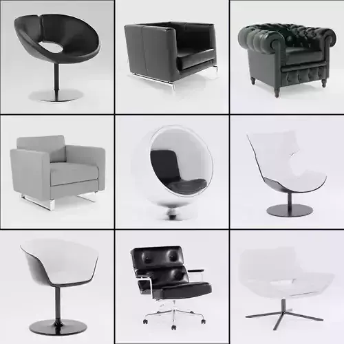 Armchair modern lounge chair