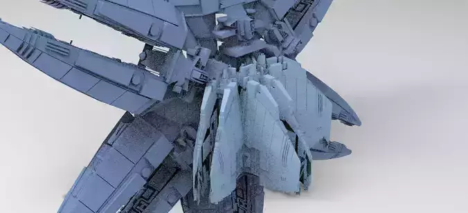 Star Flower Ship design 2 structures