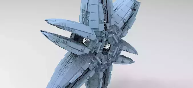 Star Flower Ship design 5 